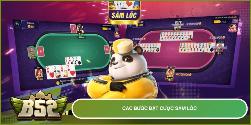 Các bước đặt cược Sâm Lốc