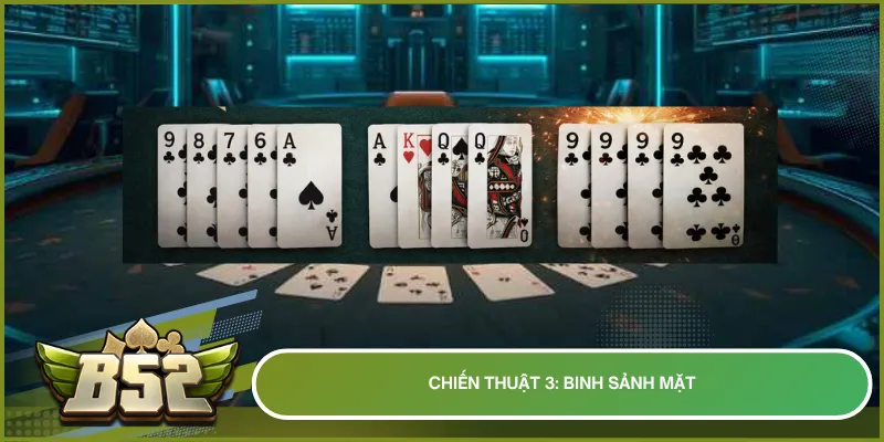 Chiến thuật binh sảnh mặt tận dụng chi cuối mạnh để tăng cơ hội sập hầm và nhân thưởng