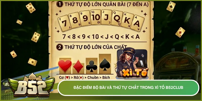 Nắm rõ bộ bài 32 lá và thứ tự chất giúp đưa ra quyết định chính xác trong Xì Tố B52club