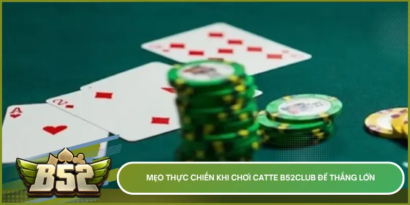 Áp dụng mẹo giữ bài, dẫn bài và quan sát để kiểm soát thế trận và thắng lớn trong Catte B52club