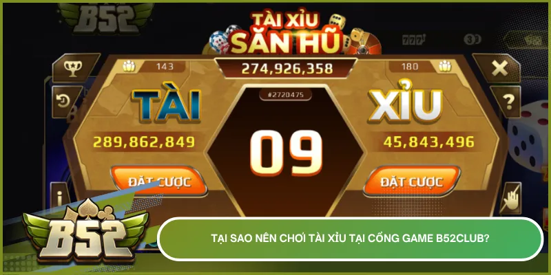 Tài xỉu tại B52 Club nổi bật với biểu đồ xu hướng rõ ràng, phân tích chuyên sâu và dữ liệu cập nhật theo thời gian thực